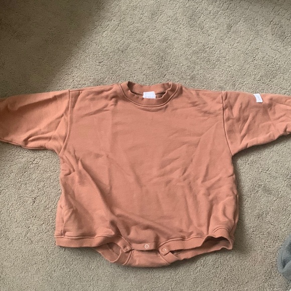 Kindly the label bubble romper sweatshirt - Picture 1 of 4